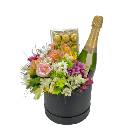 Box Flores do Campo + Ferrero + Chandon