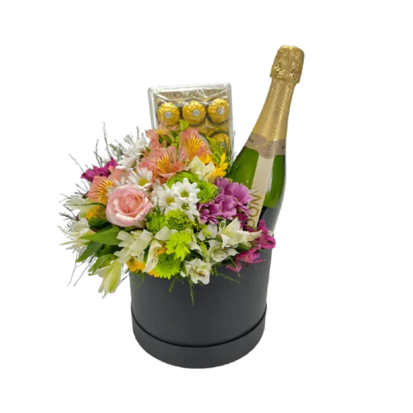 Box Flores do Campo + Ferrero + Chandon